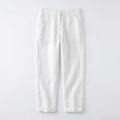 Emma | Women’s Linen Trousers With Straight Leg Silhouette And Side Pockets | Relaxed