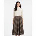 Emma | Women's Maxi Skirt With Pleated Design And Elastic Waist | Classic