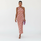 Emma | Women's One Shoulder Dress With Asymmetric Neckline | Elegant