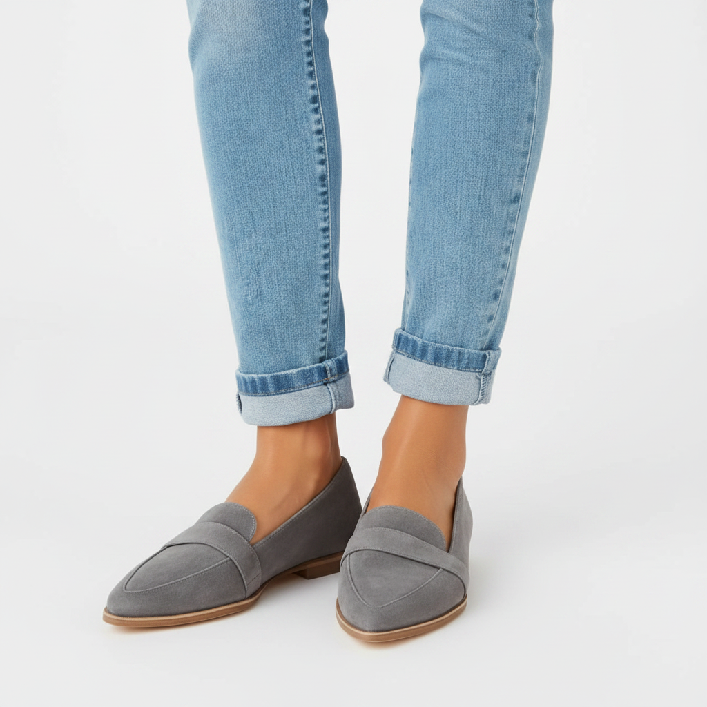 Emma | Women's Orthopedic Loafers With Pointed Toe And Slip On Design | Elegant