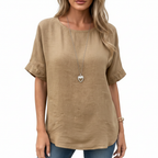 Emma | Women's Top With Short Sleeves And Relaxed Fit | Casual