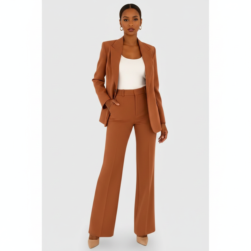 Emma | Women's Two Piece Set With Notch Lapel And Tailored Fit | Elegant