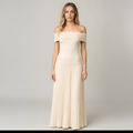 Emma | Women's Wedding Guest Dress With Off-Shoulder Neckline And Pleated Skirt | Elegant