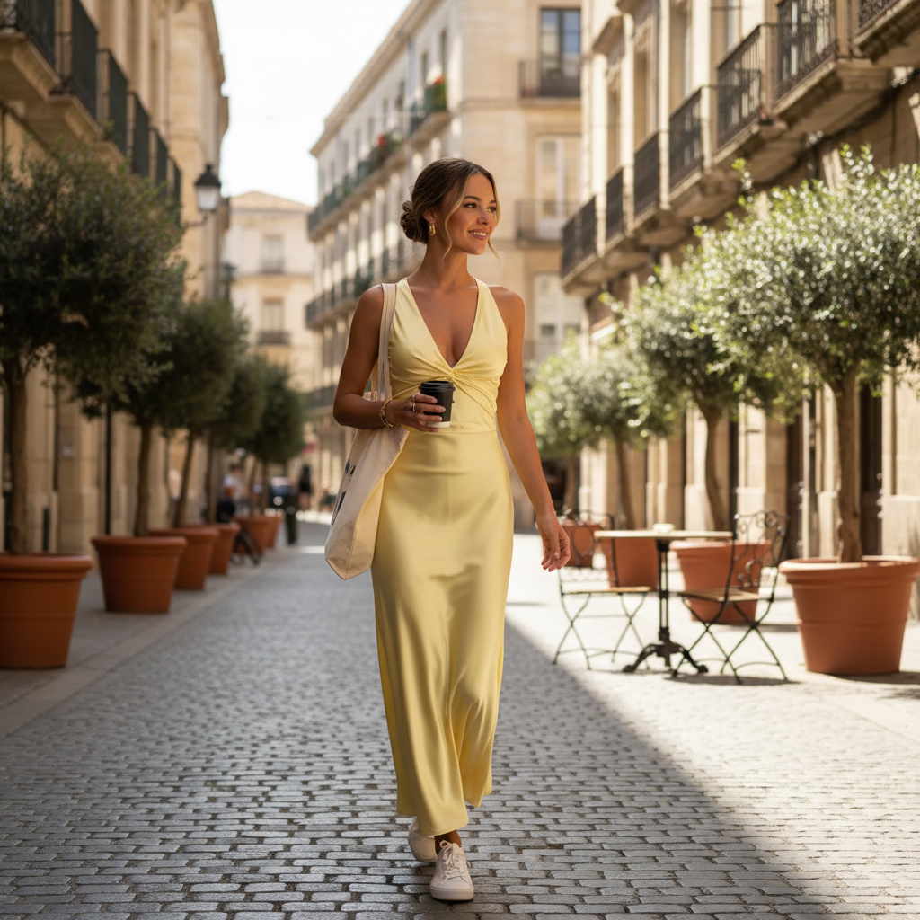 Emma | Women's Wedding Guest Dress With Sleeveless Design And Draped Fit | Elegant