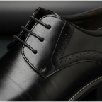 Ethan | Men's Classic Lace Up With Sleek Panel Design And Lace Closure | Formal