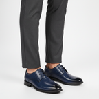 Ethan | Men's Classic Lace Up With Sleek Panel Design And Lace Closure | Formal