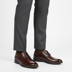 Ethan | Men's Classic Lace Up With Sleek Panel Design And Lace Closure | Formal