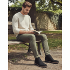 Ethan | Men's Lace-Up Boots With Ankle Height And Lug Sole | Casual