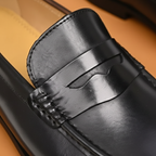 Ethan | Men's Loafer With Slip On Design And Sleek Panel Detail | Formal
