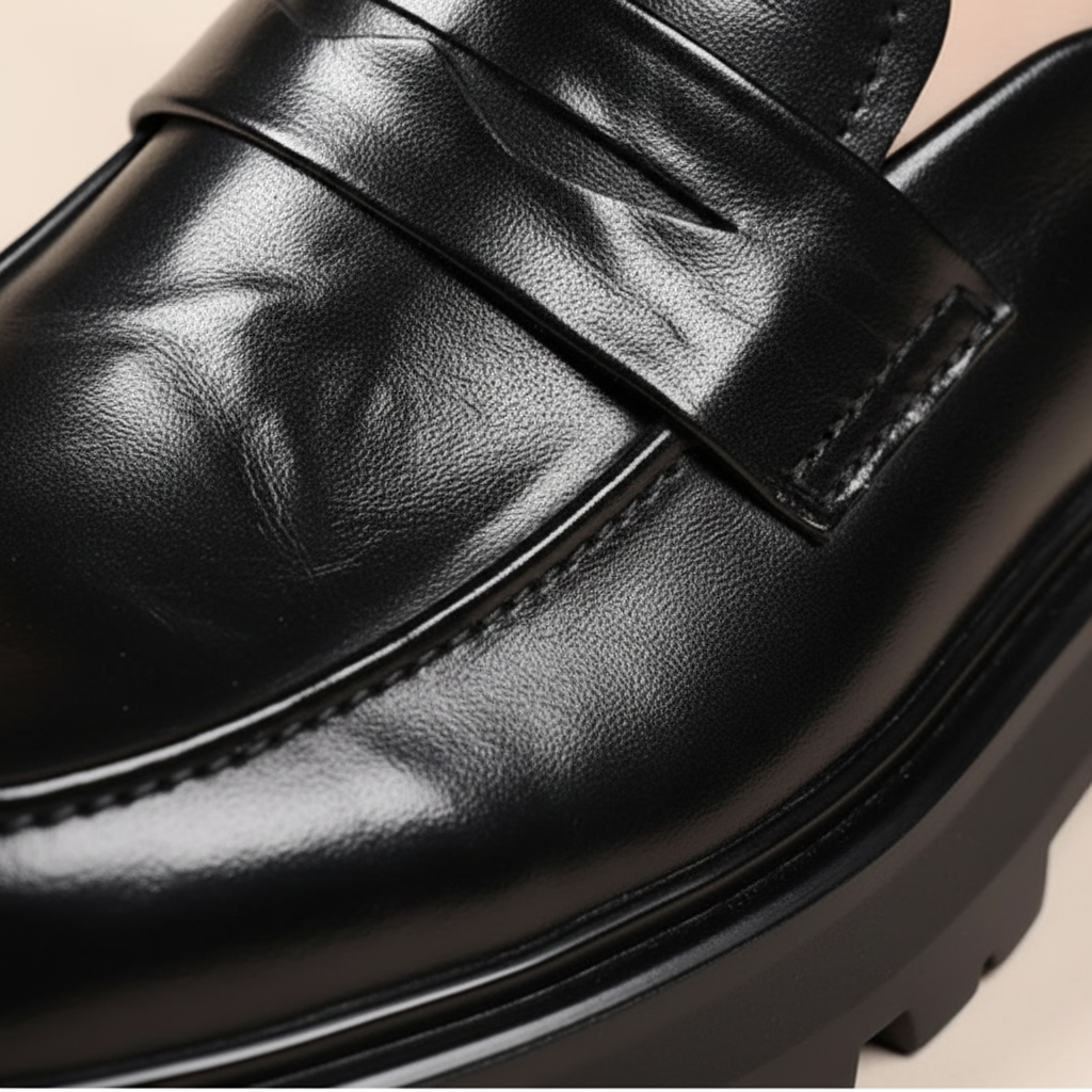 Ethan | Unisex Loafers With Chunky Sole And Slip-On Design | Modern