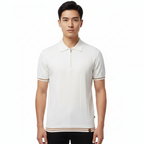 Ethan | Men's Polo Shirt With Zip Closure And Short Sleeves | Casual