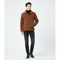 Ethan | Men's Sherpa Jacket With Button Front And Side Pockets | Casual
