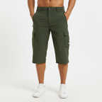 Ethan | Men's Shorts With Cargo Pockets And Zip Closure | Casual