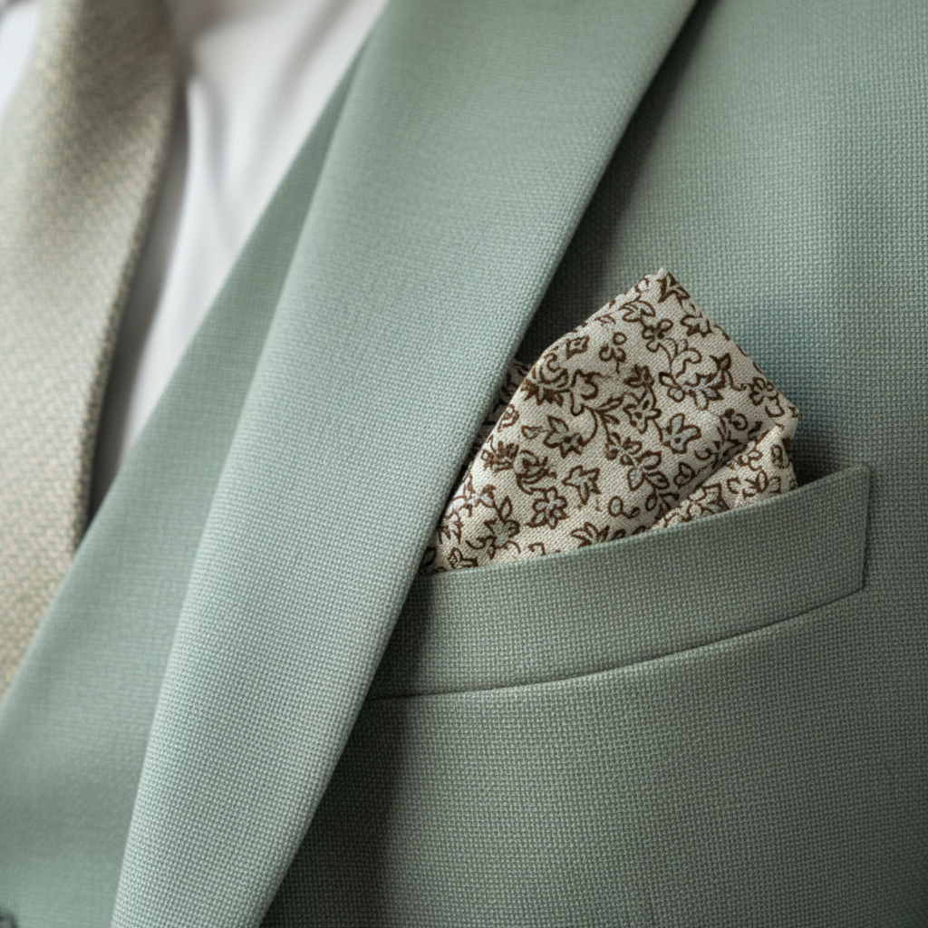 Ethan | Men's Three Piece Suit With Notch Lapel And Button Vest | Elegant