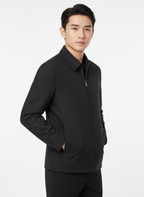 Ethan | Men's Trench Coat With Zip Closure And Side Pockets | Modern