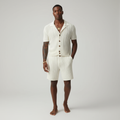 Ethan | Men's Two Piece Set With Zip Neck And Adjustable Shorts
