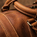 George | Unisex Duffel Bag With Structured Body And Contrast Stitching | Travel