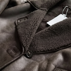 Harper | Women's Bomber Jacket With Notch Collar And Button Closure | Vintage