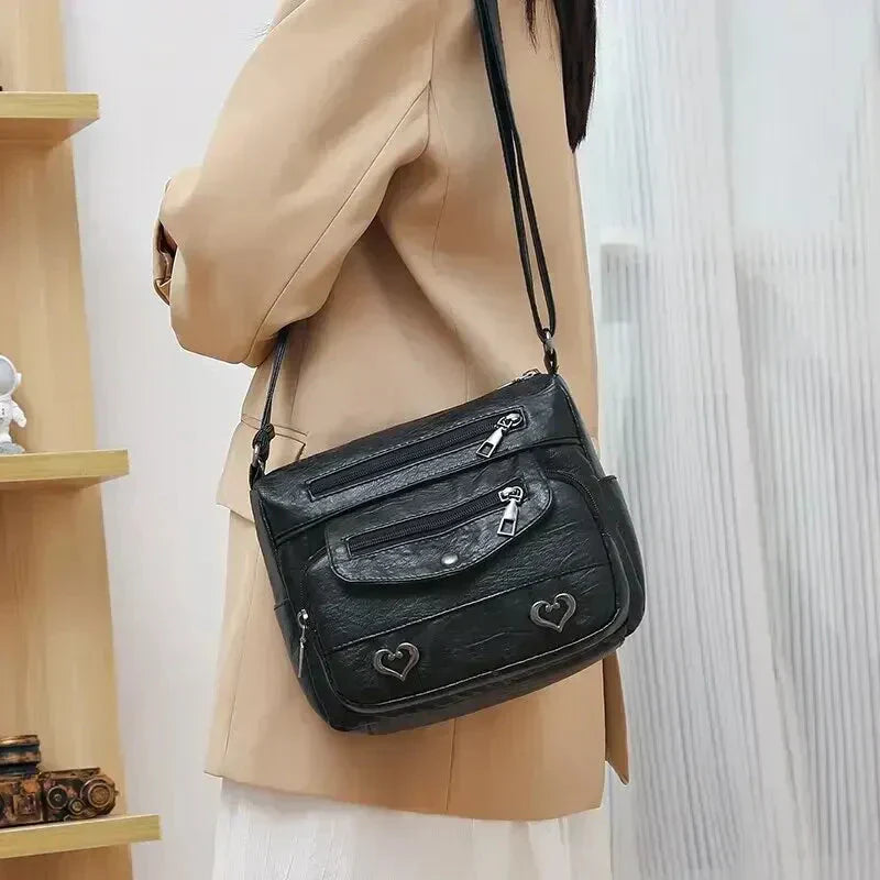 Harper | Women’s Handbag With Multi-Pocket Design And Adjustable Strap | Trendy