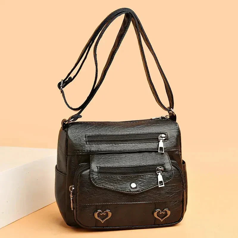 Harper | Women’s Handbag With Multi-Pocket Design And Adjustable Strap | Trendy