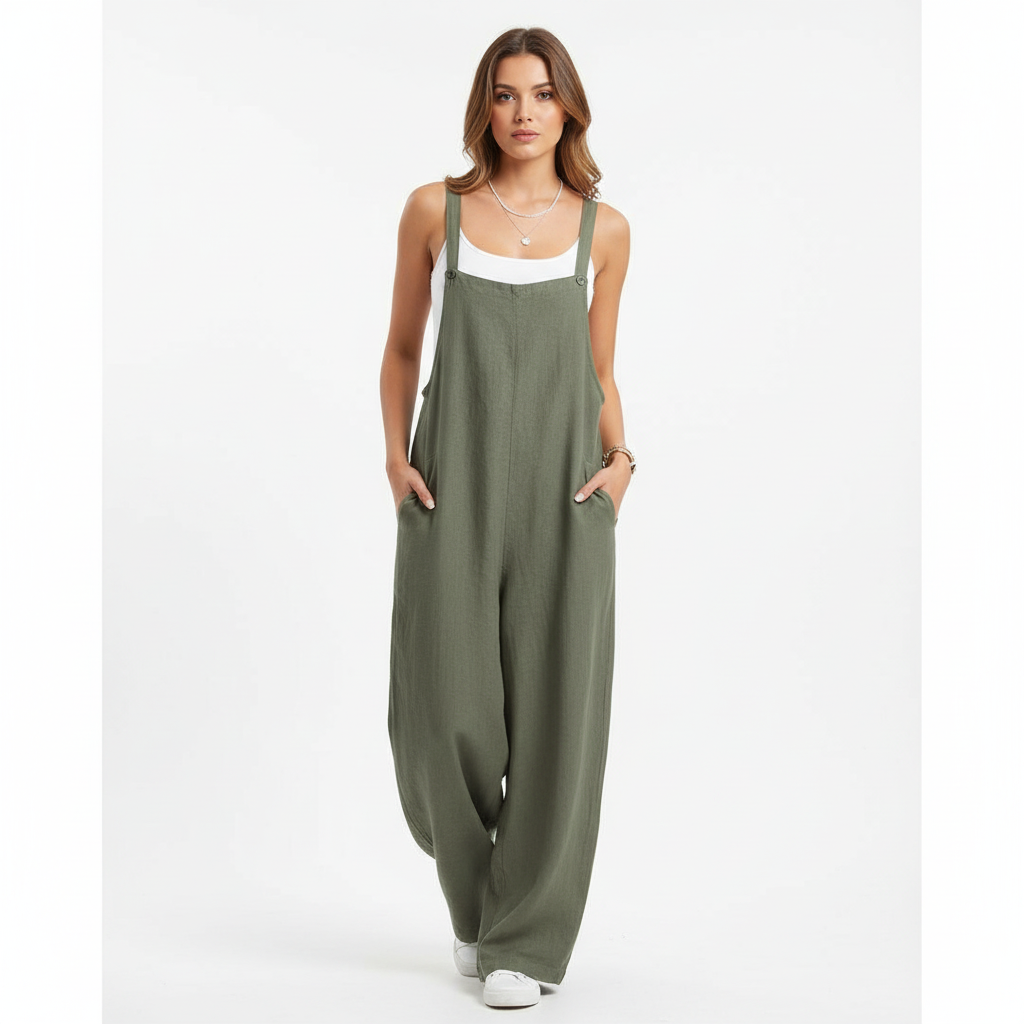 Harper | Women's Jumpsuit With Sleeveless Design And Flowy Silhouette | Casual