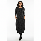 Harper | Women's Wedding Guest Dress With Long Sleeves And Side Pockets | Casual