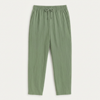 Harry | Men’s Linen Trouser With Elastic Waistband And Drawstring | Casual
