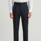 Hawthorne | Men’s Pantalon With Pleated Front And Tapered Leg