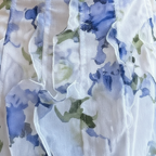 Isla | Women’s Floral Maxi Dress With Spaghetti Straps And Layered Ruffle Skirt | Romantic