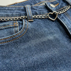 Isla | Women’s High Waist Jeans With Flared Leg Silhouette And Slim Fit | Retro