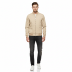 Jackson | Men's Bomber Jacket With Zip Closure And Ribbed Collar | Casual