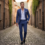 Jackson | Men's Suit With Notch Lapel And Tailored Fit | Formal