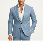 Jackson | Men's Two Piece Suit With Notch Lapel And Button Closure | Formal