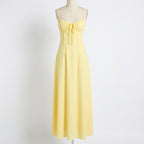 Lara | Women’s Day Maxi Dress With Spaghetti Straps And Sweetheart Neckline | Maxi