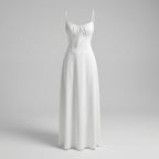 Lara | Women’s Day Maxi Dress With Spaghetti Straps And Sweetheart Neckline | Maxi