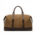 Leo | Unisex Duffel Bag With Zip Pocket And Buckle Straps | Travel