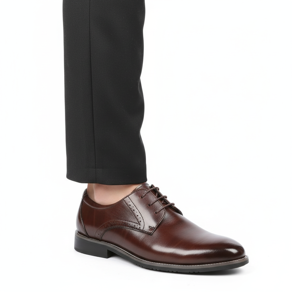 Liam | Men's Lace-Up Shoes With Low-Top Design And Sleek Silhouette | Formal