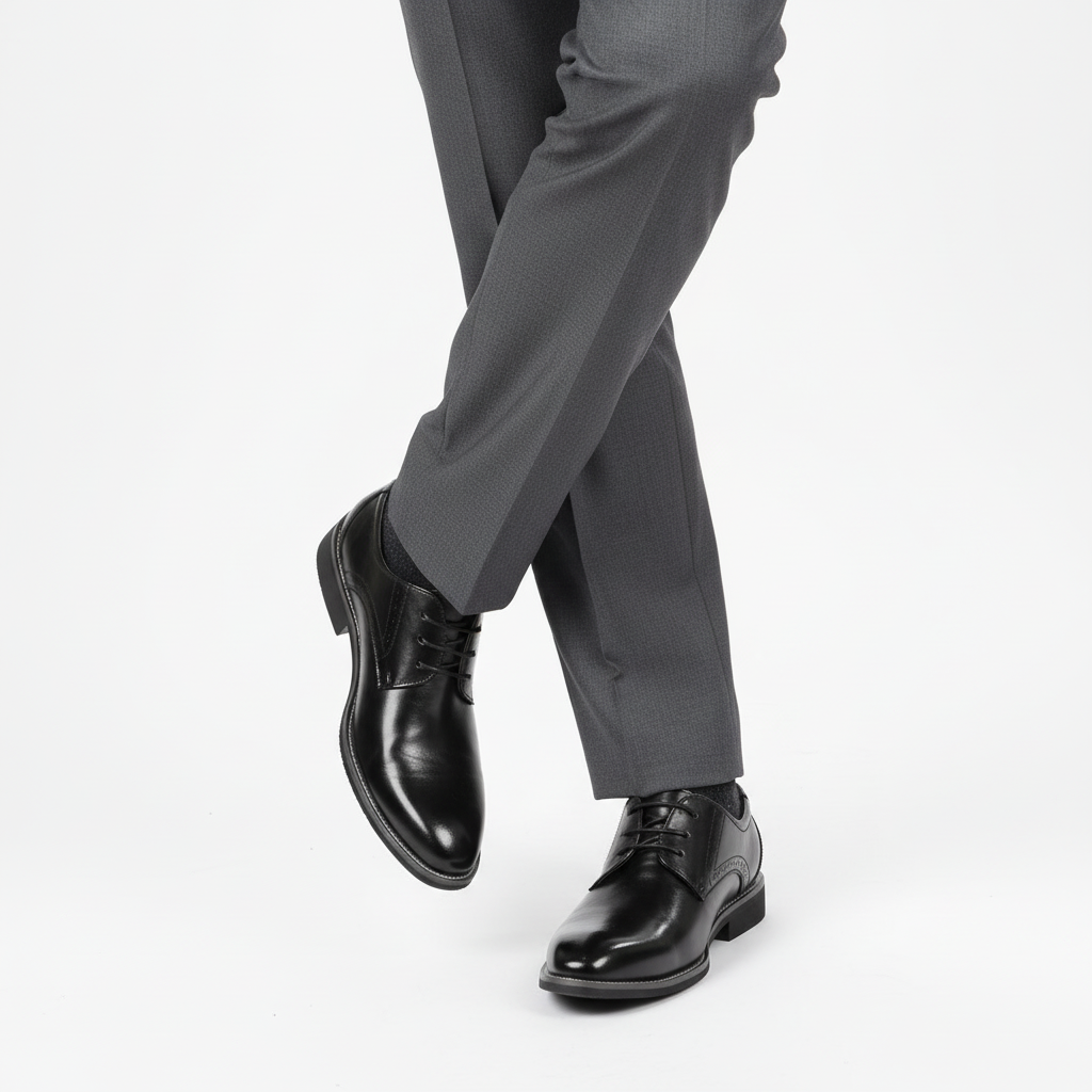 Liam | Men's Lace-Up Shoes With Low-Top Design And Sleek Silhouette | Formal