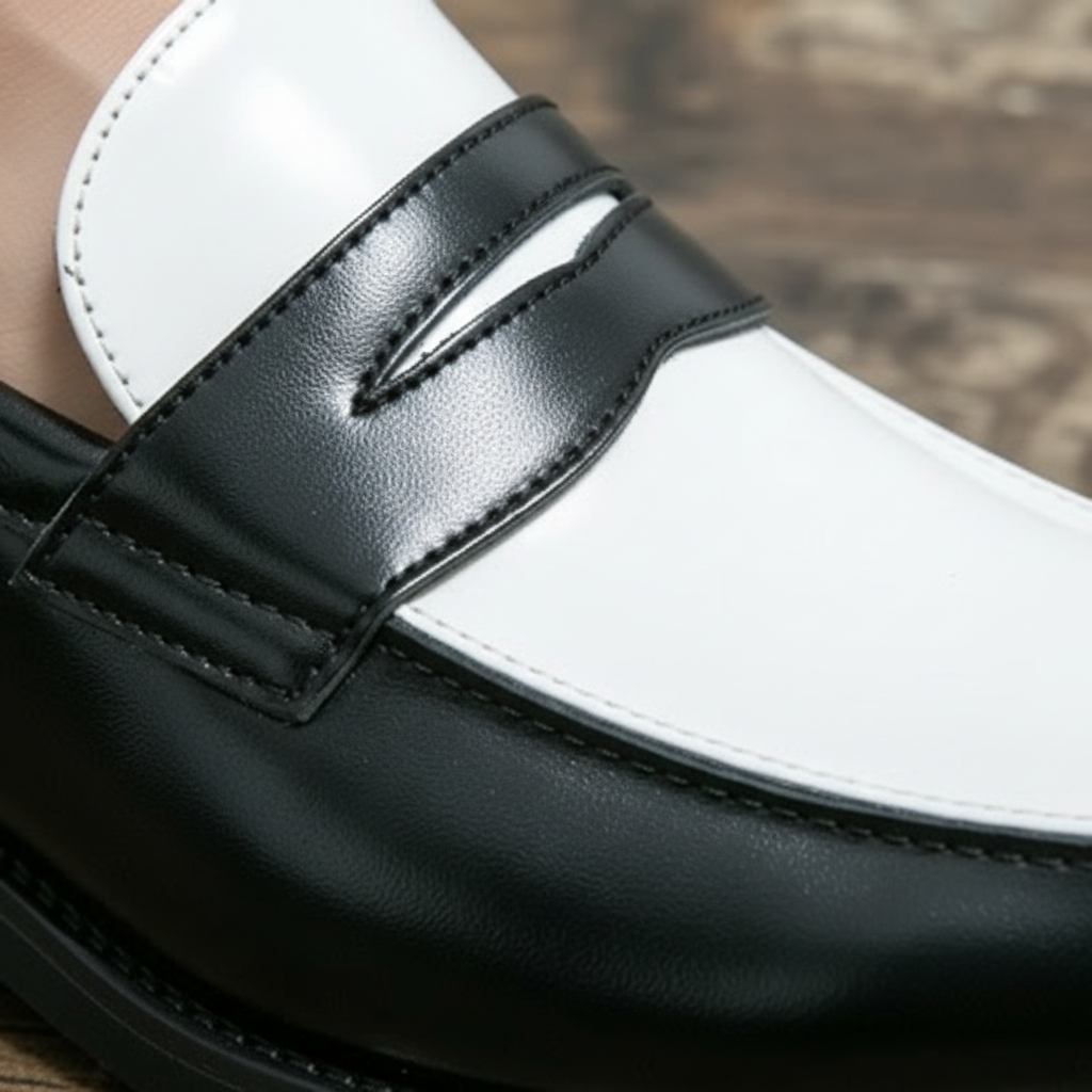 Liam | Men's Loafers With Slip-On Design And Contrast Panel | Smart Casual