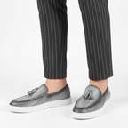 Liam | Men's Loafers With Slip On Design And Tassel Detail | Smart Casual