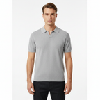 Liam | Men's Polo Shirt With Textured Knit And Short Sleeves | Casual