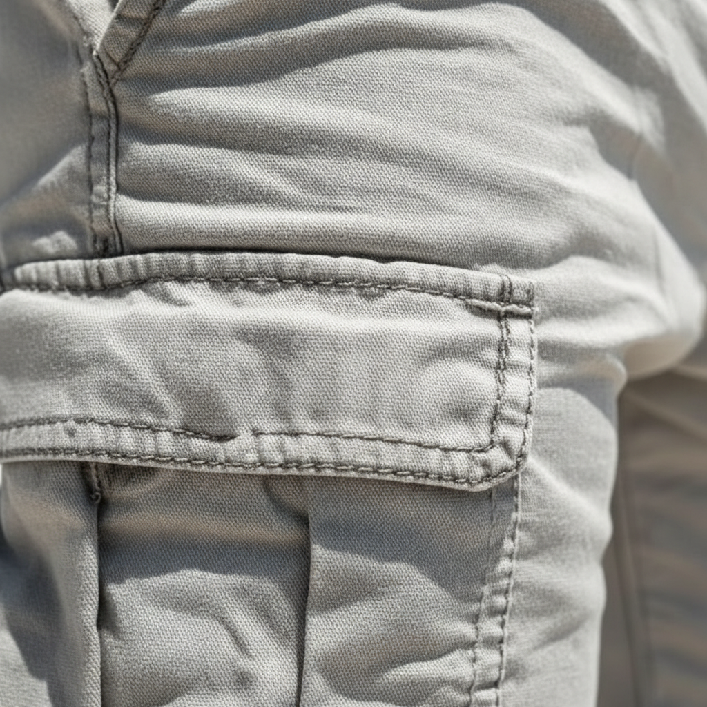Liam | Men's Shorts With Cargo Pockets And Zip Closure | Casual