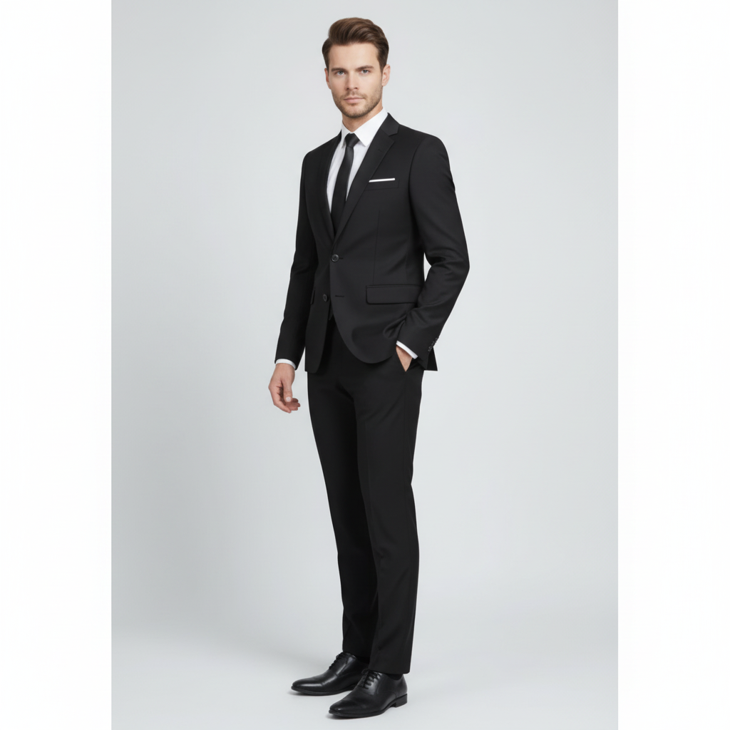 Liam | Men's Two Piece Suit With Notch Lapel And Tailored Fit | Formal