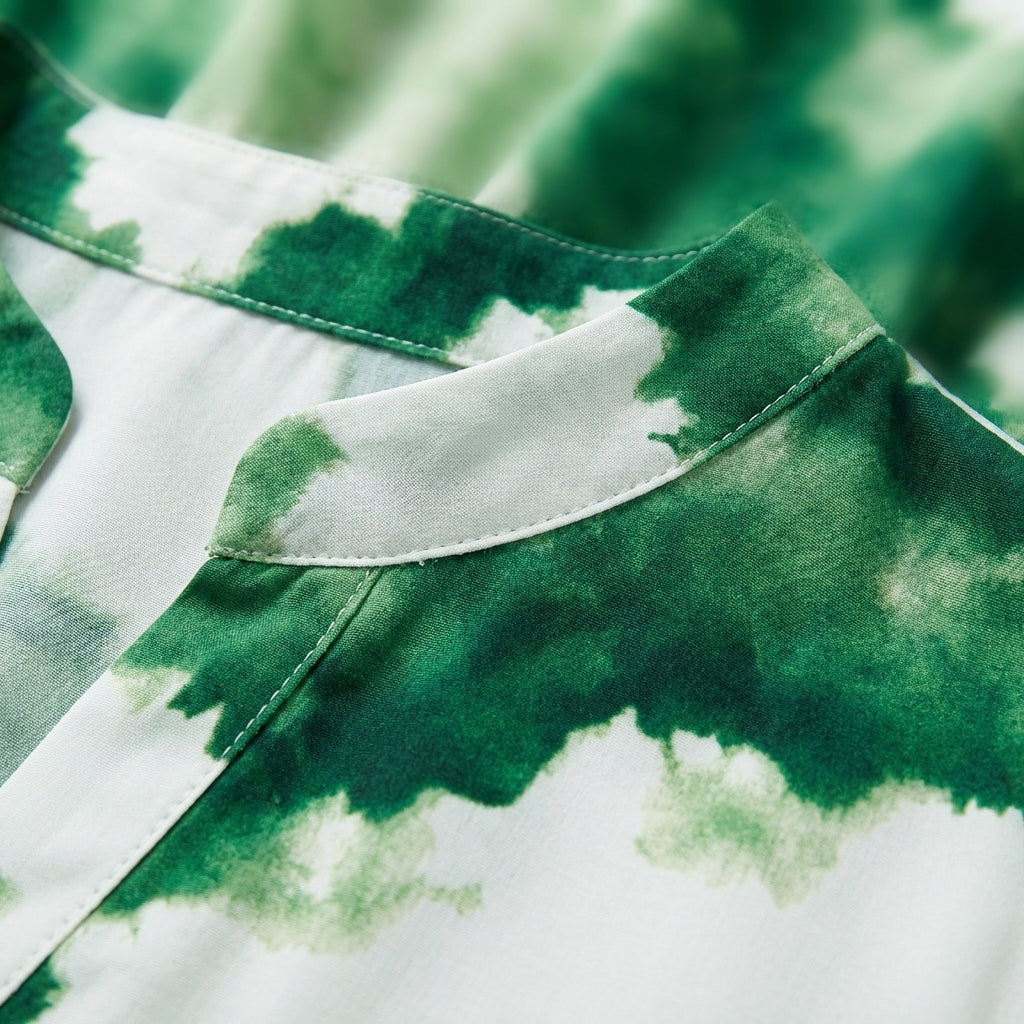 Livia | Women’s Formal Maxi Dress With Tie-Dye Print And Long Sleeve Design | Elegant Maxi