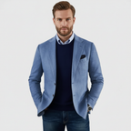 Lucas | Men's Blazer With Notch Lapel And Button Front | Smart Casual