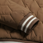 Lucas | Men's Bomber Jacket With Quilted Texture And Zip Closure | Casual