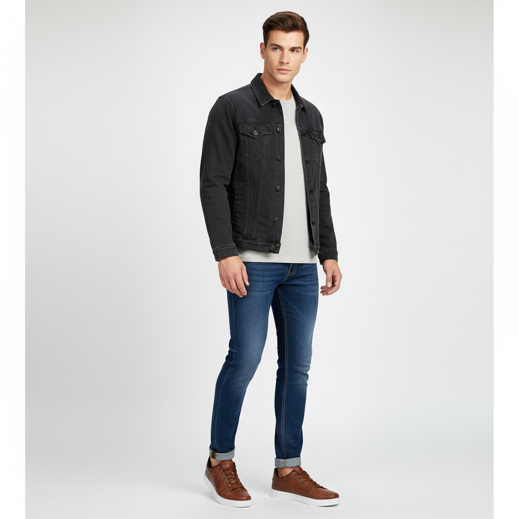 Lucas | Men's Lace-Up Sneakers With Low-Top Design And Minimalist Finish | Casual