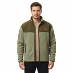 Lucas | Men's Sherpa Jacket With High Neck And Zip Closure | Outdoor