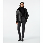 Lucas | Men's Sherpa Jacket With Zip Closure And High Neck | Winter