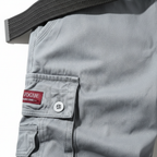 Lucas | Men's Shorts With Cargo Pockets And Button Closure | Casual